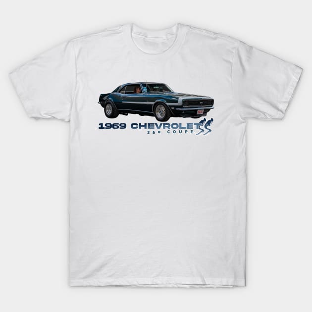 1969 Chevrolet Camaro SS 350 Coupe T-Shirt by Gestalt Imagery